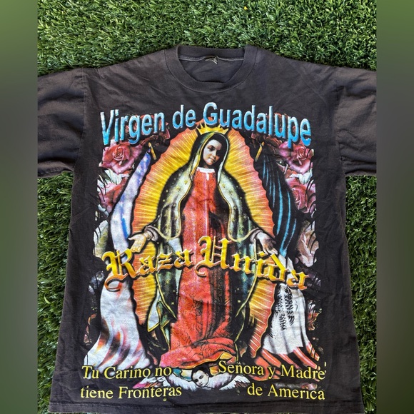 Other - Black Virgen de Guadalupe Graphic T-Shirt